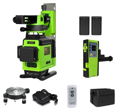 Zdjęcie produktu dla Poziomica laserowa, 16 linii, pilot zdalnego sterowania, IE162-DC11G