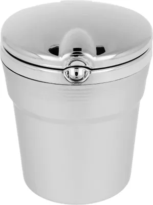Produktbild von Auto-Aschenbecher CHROM silber