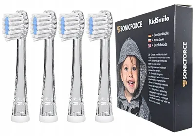 Produktbild von SonicForce SEYSSO BABY Penguin Aufsteckbürsten für Kinder