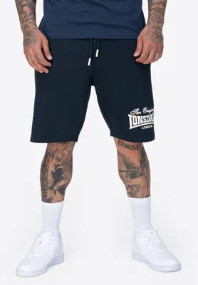 Produktbild von Herren Shorts normale Passform HULTON Dark Navy/Ecru 3XL Lonsdale