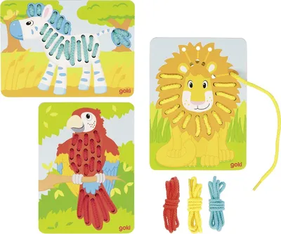 Obrázok produktu pre Fdelspiel Papagei, Lwe, Zebra