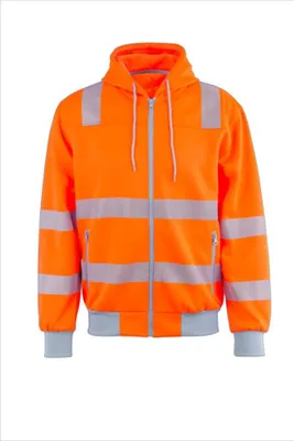 Produktbild von Planam Norit Warnschutz Hoody Gr. 2XL orange/zink