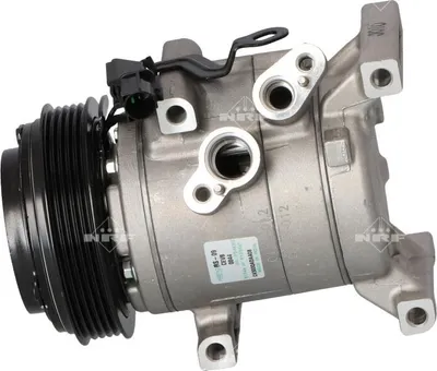 Produktbild von Klimakompressor 12 V Ø 115 mm R 134a RS09 NRF für u.a. HYUNDAI i10