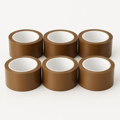 Productafbeelding van Verpakking met 6 Sterke Plakband Rollen 48mm x 66m