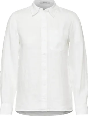 Produktbild von Cecil LINEN_ Solid Shirt Blouse White XL