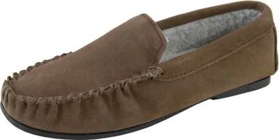 Produktbild von Eastern Counties Leather Herrenmoccasins aus Wildleder mit Berbervlies-Futter EL174 (41 EU) (Taupe)