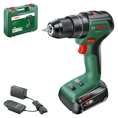 Produktbild von Akku-Bohrschrauber UniversalImpact 18V-60, 1 x Akku PBA 18V 2.0Ah, Tragekoffer