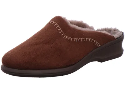 Produktbild von Rohde Damen Schuhe Pantoffeln Hausschuhe Farun 2510-71, Größe:42 EU, Farbe:Braun