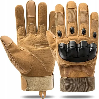 Obrázek produktu pro MILITARY SHOOTING Rukavice Motocykl MTB Taktické ochranné Camel