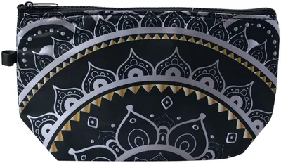 Obrázek produktu pro Juleeze JZTB0044 Dámská toaletní taška černá zelená 22x13x18 cm