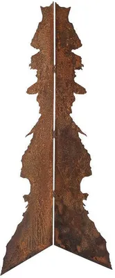 Produktbild von Ecksäule Gartendeko Edelrost 143 cm Dekosäule Rostsäule Rost Dekoration Säule