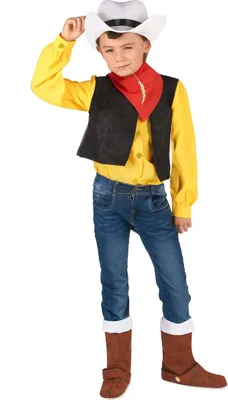 Immagine prodotto di Costume da Lucky Luke™ per bambini XS 3-4 anni (92-104 cm)