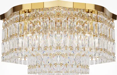 Produktbild von Maytoni Dune Deckenleuchten DIA005CL-06G 6xE14, Gold, aus Metall, exkl. Leuchtmittel