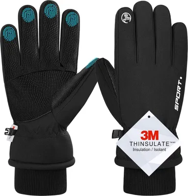 Produktbild von Winterhandschuhe wasserdicht Touchscreen skihandschuhe Herren Damen