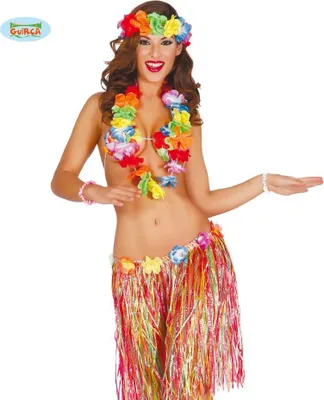 Produktbild von 4 teiliges Hawaii Set für Damen