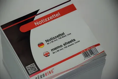 Produktbild von Büroring Ersatzpapier für Zettelbox, weiß, 700 Blatt