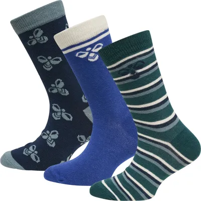Produktbild von Hummel Hmlalfie Sock 3-Pack - deep teal, Größe:25-28