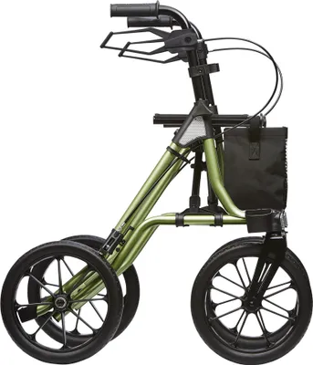 Produktbild von Dietz Taima XC Rollator mit PolyurethanBereifung Farbe: grün