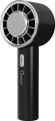 Zdjęcie produktu dla Qware Przenośny mini wentylator z trybem chłodzenia Przenośny wentylator na gorące dni Czarny