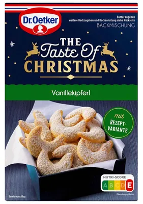 Produktbild von Dr. Oetker The Taste of Christmas Vanillekipferl 360g