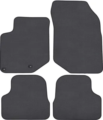 Image de Tapis De Sol De Qualité Supérieure Anthracite Pour Opel Mokka B Depuis 2021 4pcs, Base Antidérapante, Couleur Anthracite