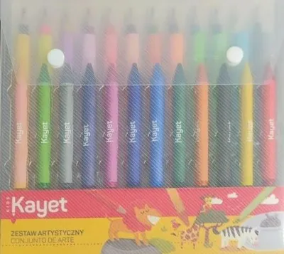 Immagine prodotto di Set artistico Kayet 36 pezzi matite, pennarelli/marker, pastelli