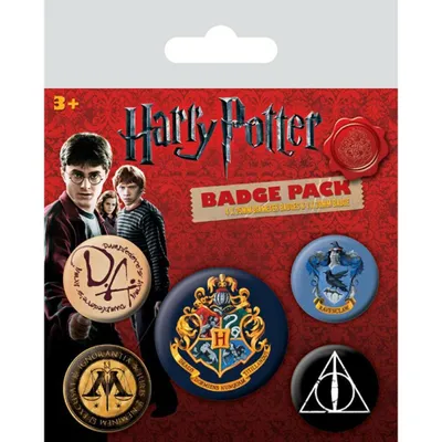 Zdjęcie produktu dla Harry Potter Hogwart - zestaw odznak