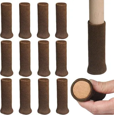 Produktbild von Famanu Stuhl-Socken - elastisch, doppellagig, grau - 12 Stück
