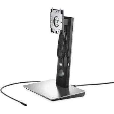 Produktbild von DELL DS1000, Kabelgebunden, USB 3.2 Gen 1 (3.1 Gen 1) Type-C, 3,5 mm, USB Typ-A, 10,100,1000 Mbit/s, Schwarz, Silber