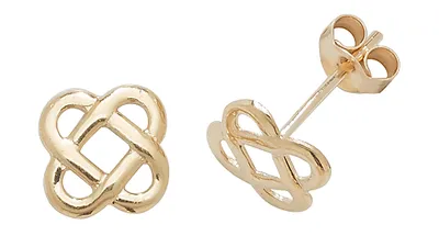 Image de Boucles d'Oreilles Femme Or 375/1000 - 8mm*8mm; TRS1849