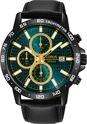 Produktbild von Lorus RM319GX9 Klassik Chronograph Herrenuhr 43mm 10ATM