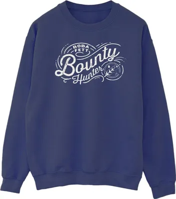 Produktbild von Star Wars - "The Book Of Boba Fett Bounty Hunter" Sweatshirt für Herren BI43939 (XXL) (Marineblau)