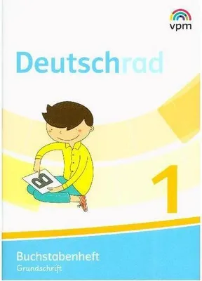 Produktbild von Deutschrad 1. Arbeitsheft und Buchstabenheft Grundschrift (Paket). Klasse 1