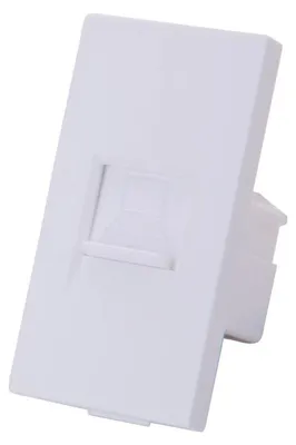 Produktbild von B-line Wand-Netzwerkdose LAN RJ45 Weiß