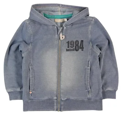 Produktbild von Bóboli Jungen Sweatjacke mit Kapuze jeansblau Gr. 98 - 164 164