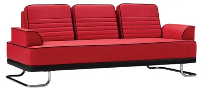 Produktbild von Sofa 3-Sitzer Dreisitzer Polsterbank Polstersofa Wohnzimmercouch Couch