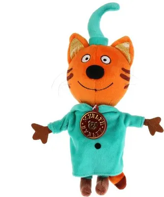 Produktbild von Tri Kota Weiches Spielzeug "Kot Kompott" Drei Katzen 16 cm | Multi-Fühlbox V92305-16NS