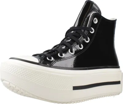 Image de Converse Chuck Taylor All Star Lift Double Stack Platform Patent Leather Couleur Noir