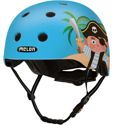 Image de MELON Casque de vélo pour enfants Urban Active, little pirat matt
