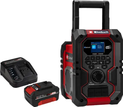 Produktbild von EINHELL Akku-Radio TE-CR 18 Li DAB+/FM/BT Kit (1x 4,0 Ah)