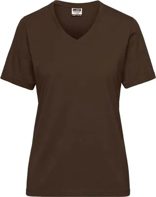 Produktbild von Strapazierfähiges und pflegeleichtes T-Shirt brown, Gr. XL