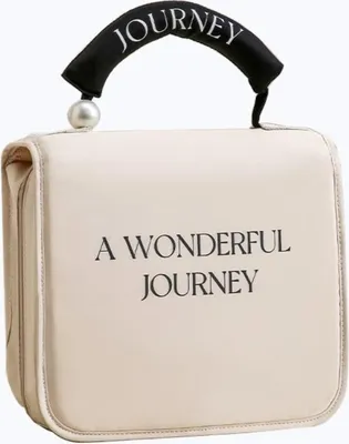 Immagine prodotto di Flamenco Mystique Crema Elegante borsa cosmetica pieghevole con manico KS153K per viaggiare comodamente