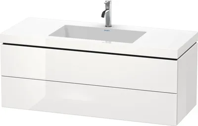 Produktbild von Duravit Duravit Waschtischunterbau L-CUBE WT Vero Air 500x1200x480mm 1 HL we hgl