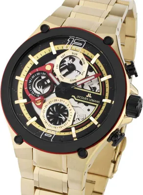 Produktbild von Jacques Lemans 1-2150H Manchester Multifunktion Herrenuhr 43mm