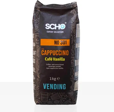 Produktbild von Scho No. 301 Cappuccino Cafe Vanilla 1kg Vanille