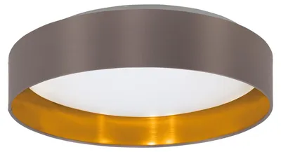 Obrázok produktu pre Eglo 99542 MASERLO 2 LED stropné svietidlo 20W Ø380mm Biela Cappuccino Gold teplá biela