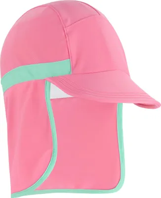 Produktbild von Regatta - Kappe mit Nackenschutz für Kinder RG12807 (92-98) (Pink Lemonade/Eisgrün)