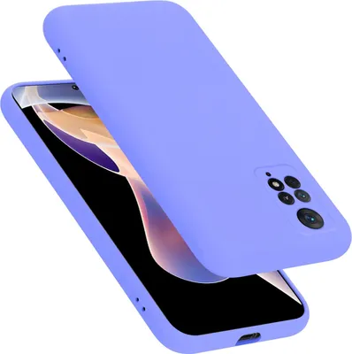 Produktbild von Cadorabo Schutzhülle für Xiaomi RedMi NOTE 11 PRO 4G / 5G Hülle in Lila Handyhülle Case Cover TPU Etui