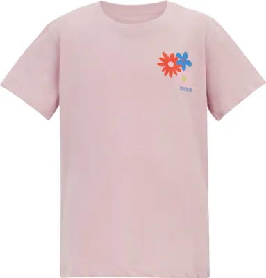 Produktbild von Regatta - "Bosley" T-Shirt für Kinder, Rückseitiger Aufdruck RG12655 (104) (Puderlila)