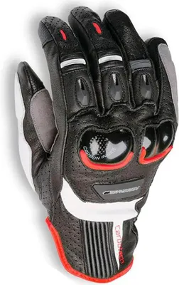 Immagine prodotto di Guanti Garibaldi Carbotech, colore rosso e nero, taglia XL. Rosso e nero, taglia XL